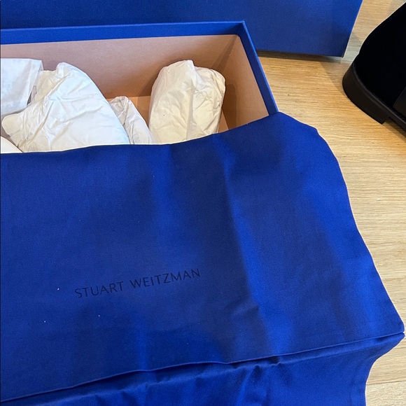 Stuart Weitzman Black Over the Knee Boots NWT - Picture 3 of 8